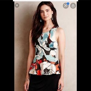 Anthropologie Peplum Top